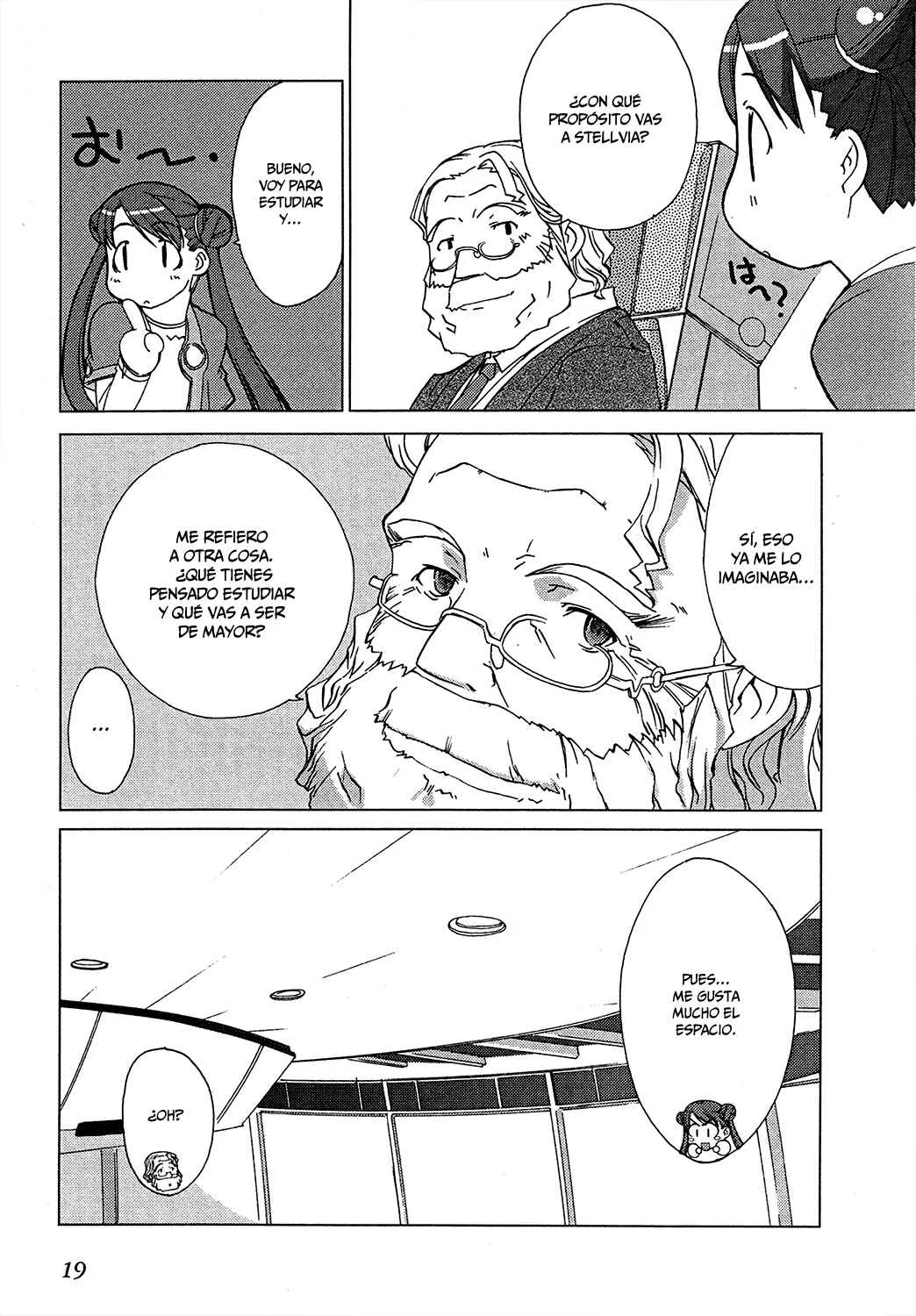 Uchuu no Stellvia Capítulo 1: ¡Bienvenidos a Stellvia! - Page 21