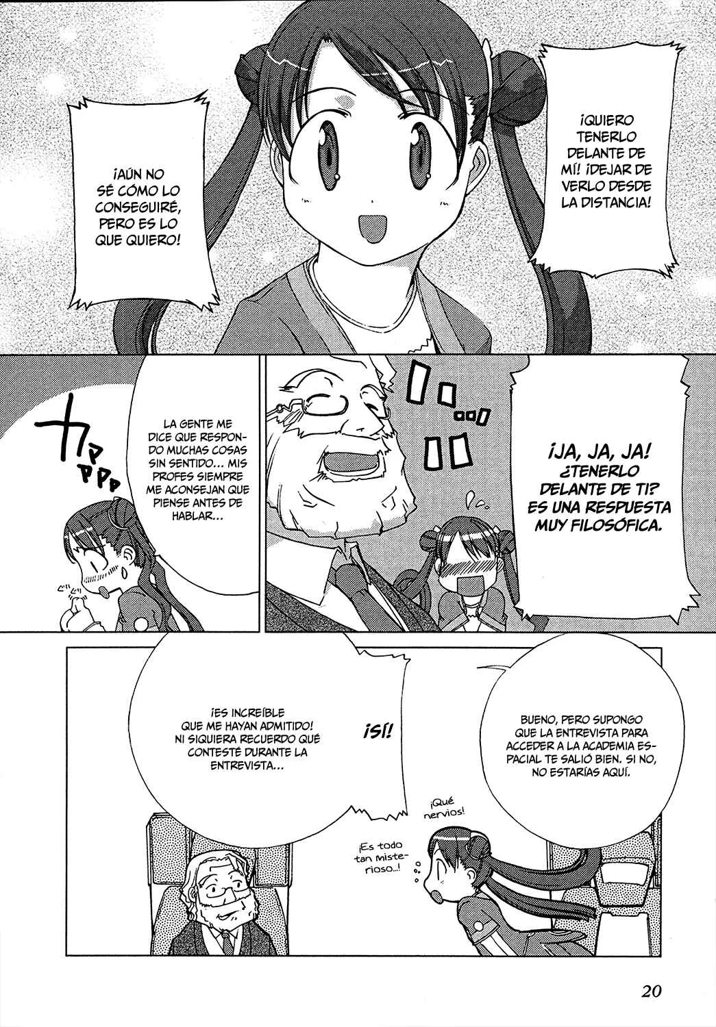Uchuu no Stellvia Capítulo 1: ¡Bienvenidos a Stellvia! - Page 22