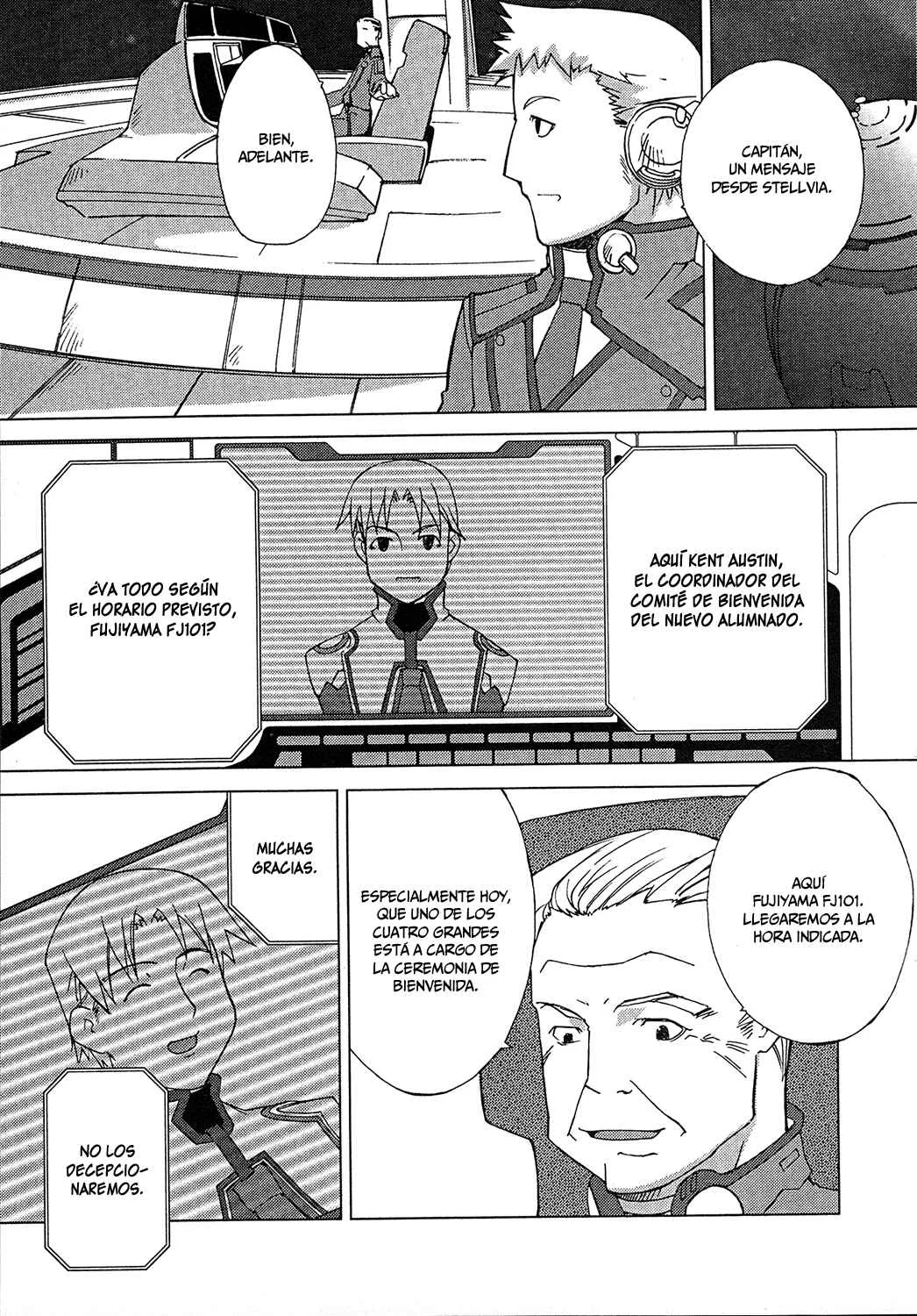Uchuu no Stellvia Capítulo 1: ¡Bienvenidos a Stellvia! - Page 27