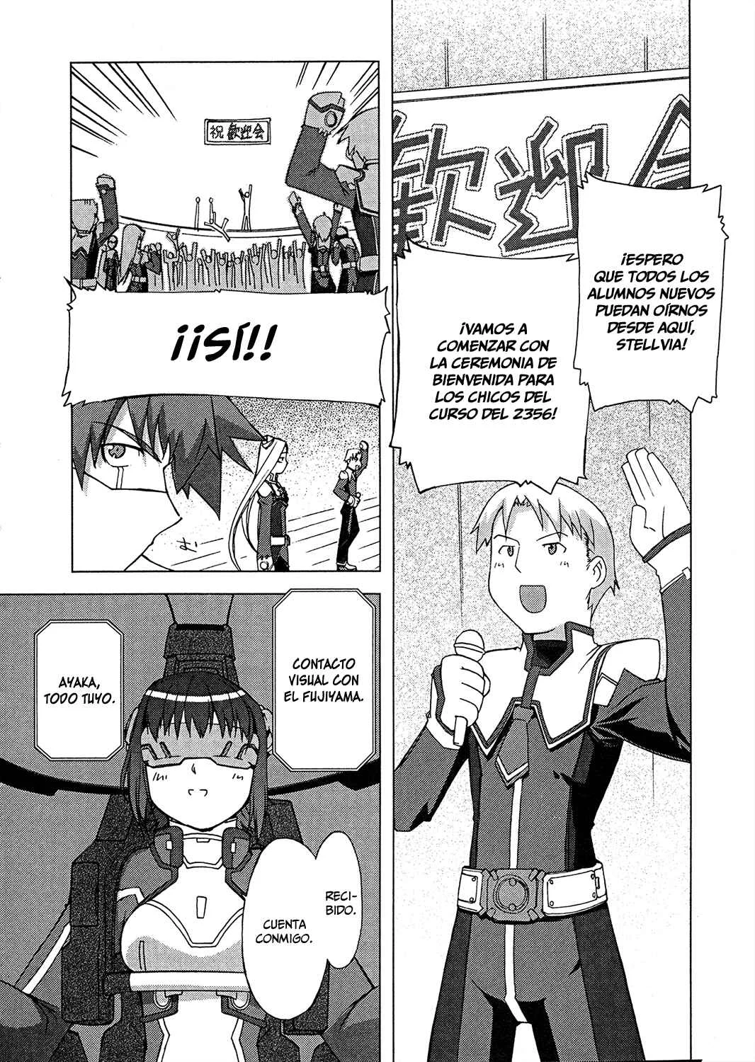 Uchuu no Stellvia Capítulo 1: ¡Bienvenidos a Stellvia! - Page 28