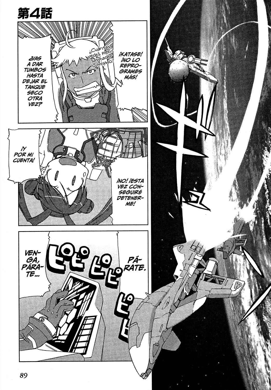 Uchuu no Stellvia Capítulo 4: Me Esforzaré Todo lo que Pueda - Page 2