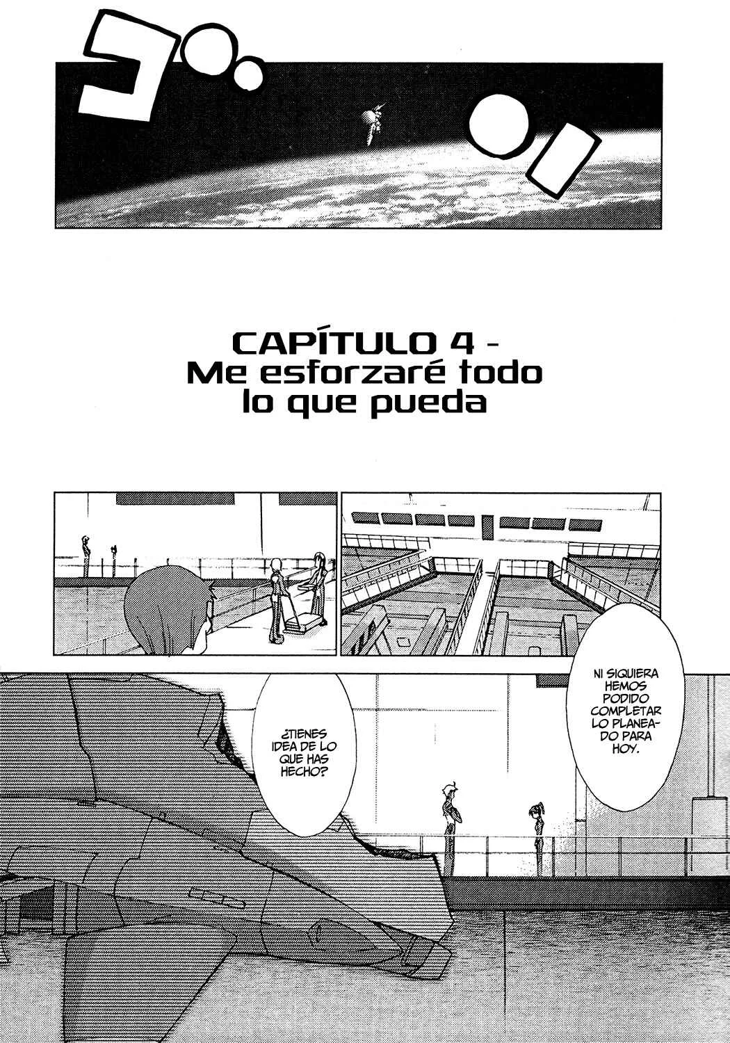 Uchuu no Stellvia Capítulo 4: Me Esforzaré Todo lo que Pueda - Page 4