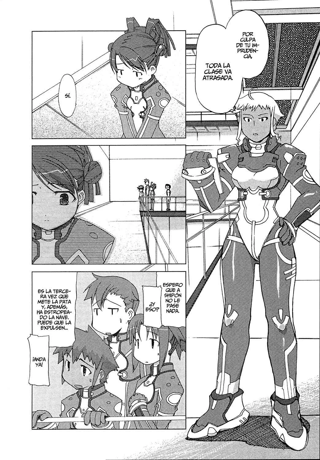 Uchuu no Stellvia Capítulo 4: Me Esforzaré Todo lo que Pueda - Page 5