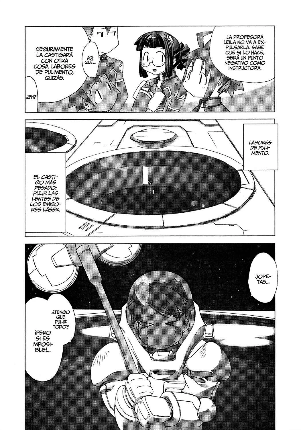 Uchuu no Stellvia Capítulo 4: Me Esforzaré Todo lo que Pueda - Page 6
