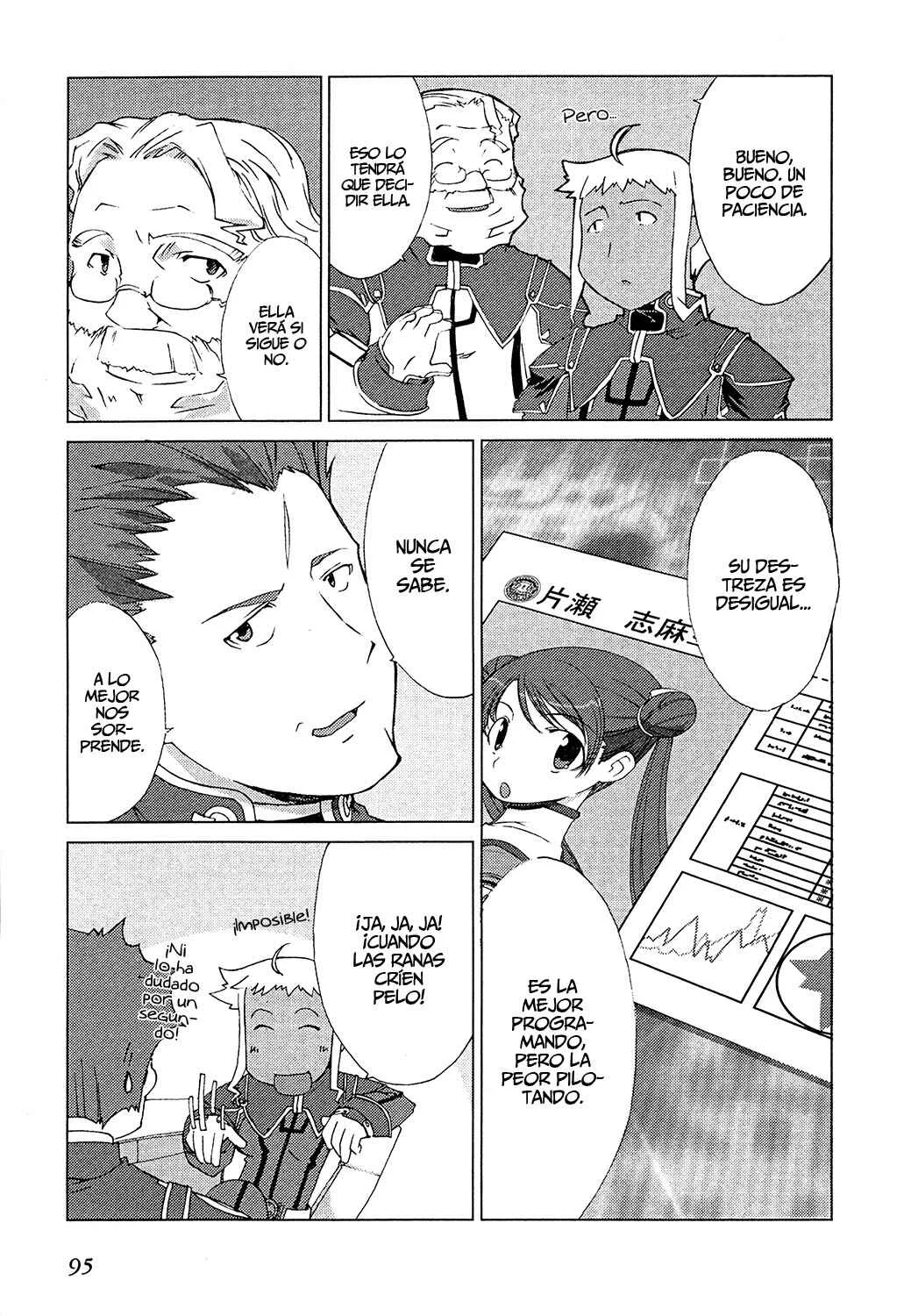 Uchuu no Stellvia Capítulo 4: Me Esforzaré Todo lo que Pueda - Page 8