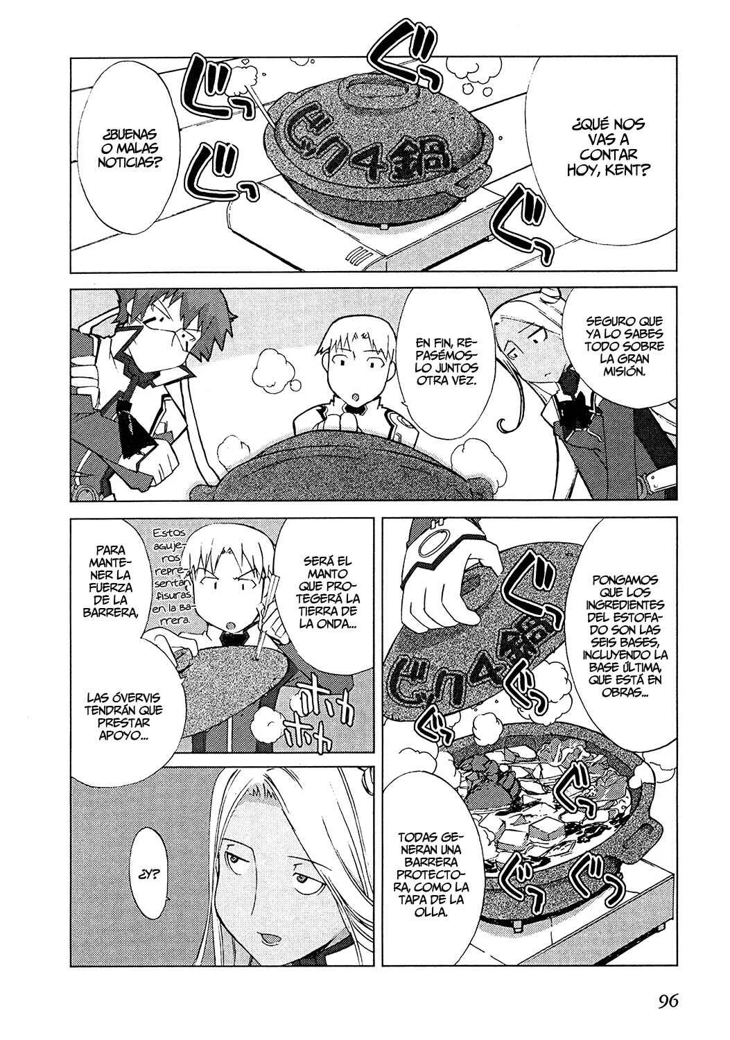 Uchuu no Stellvia Capítulo 4: Me Esforzaré Todo lo que Pueda - Page 9