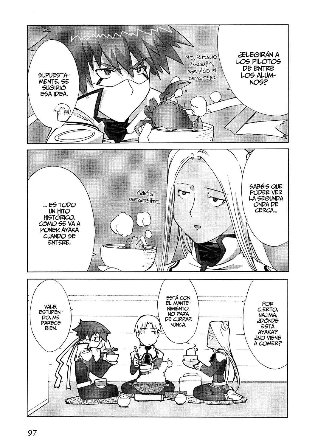Uchuu no Stellvia Capítulo 4: Me Esforzaré Todo lo que Pueda - Page 10