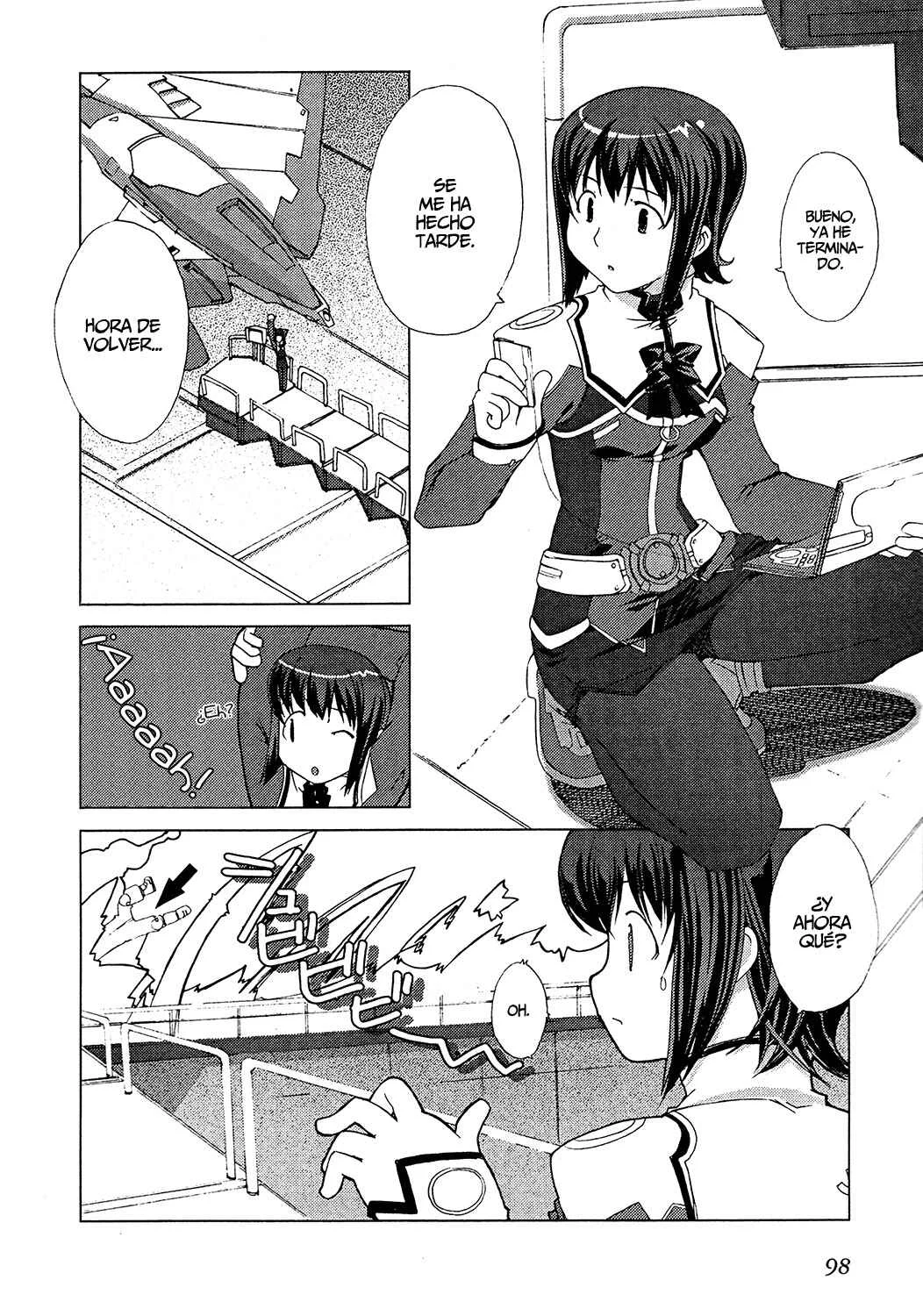 Uchuu no Stellvia Capítulo 4: Me Esforzaré Todo lo que Pueda - Page 11