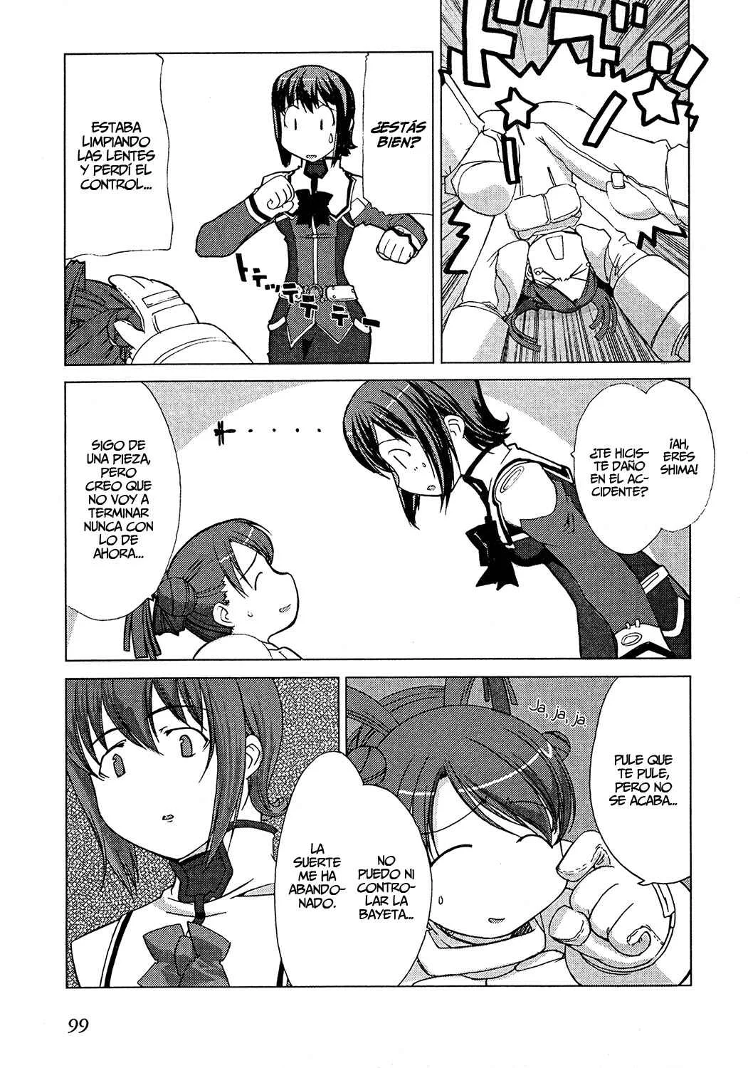 Uchuu no Stellvia Capítulo 4: Me Esforzaré Todo lo que Pueda - Page 12