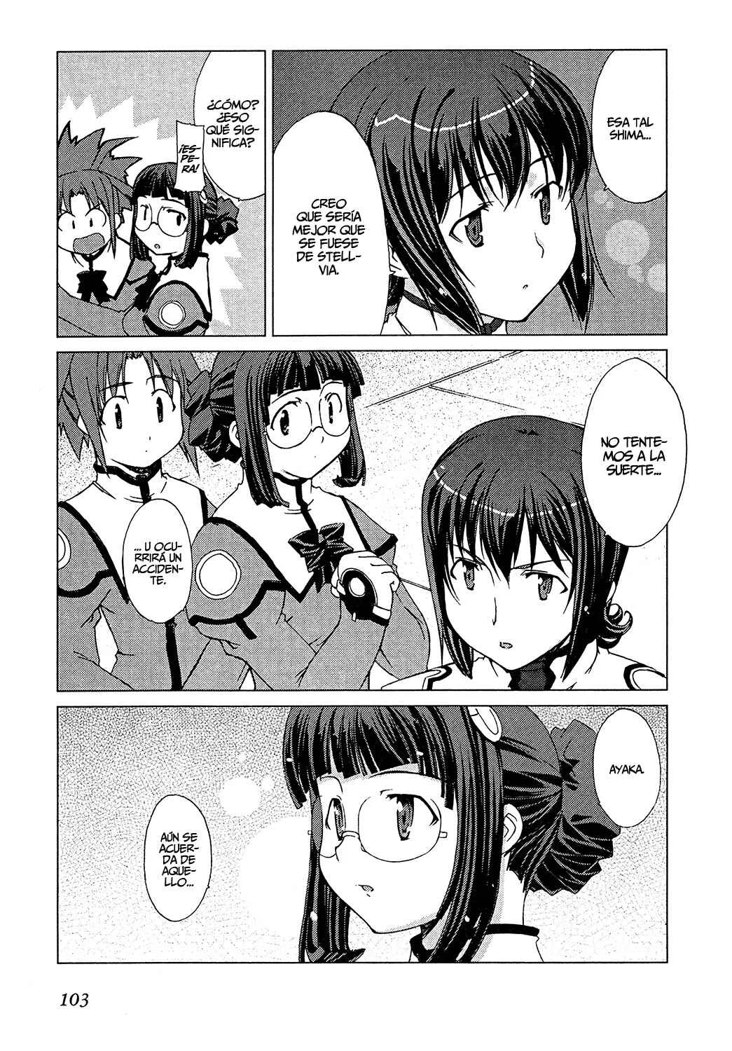 Uchuu no Stellvia Capítulo 4: Me Esforzaré Todo lo que Pueda - Page 16