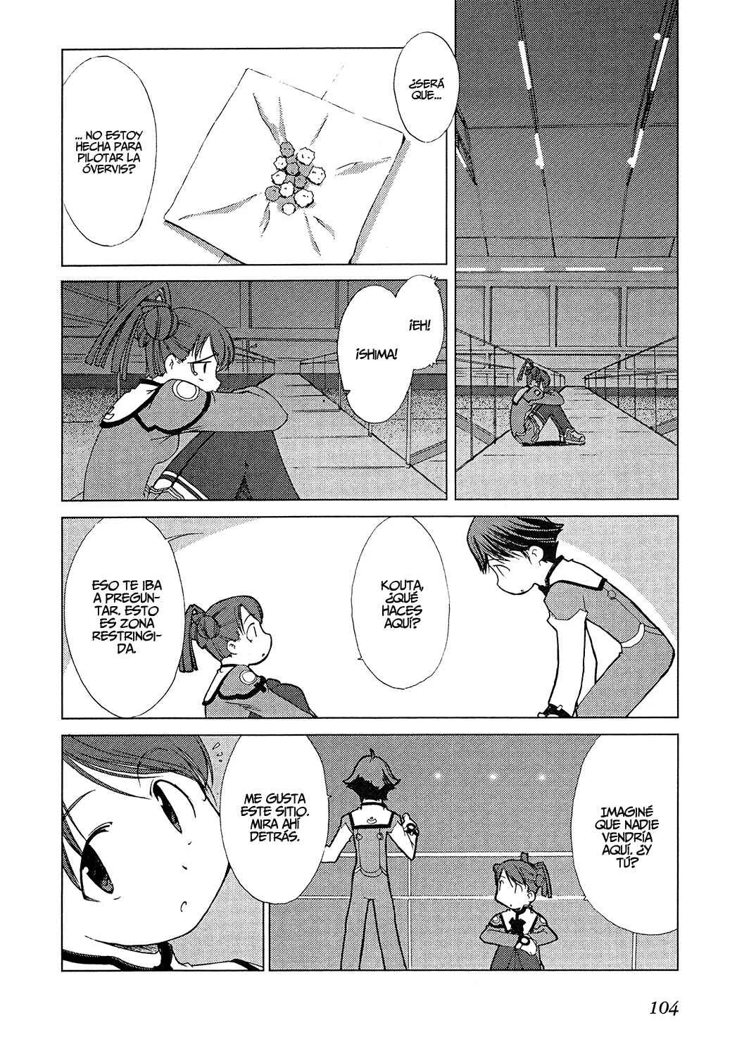 Uchuu no Stellvia Capítulo 4: Me Esforzaré Todo lo que Pueda - Page 17