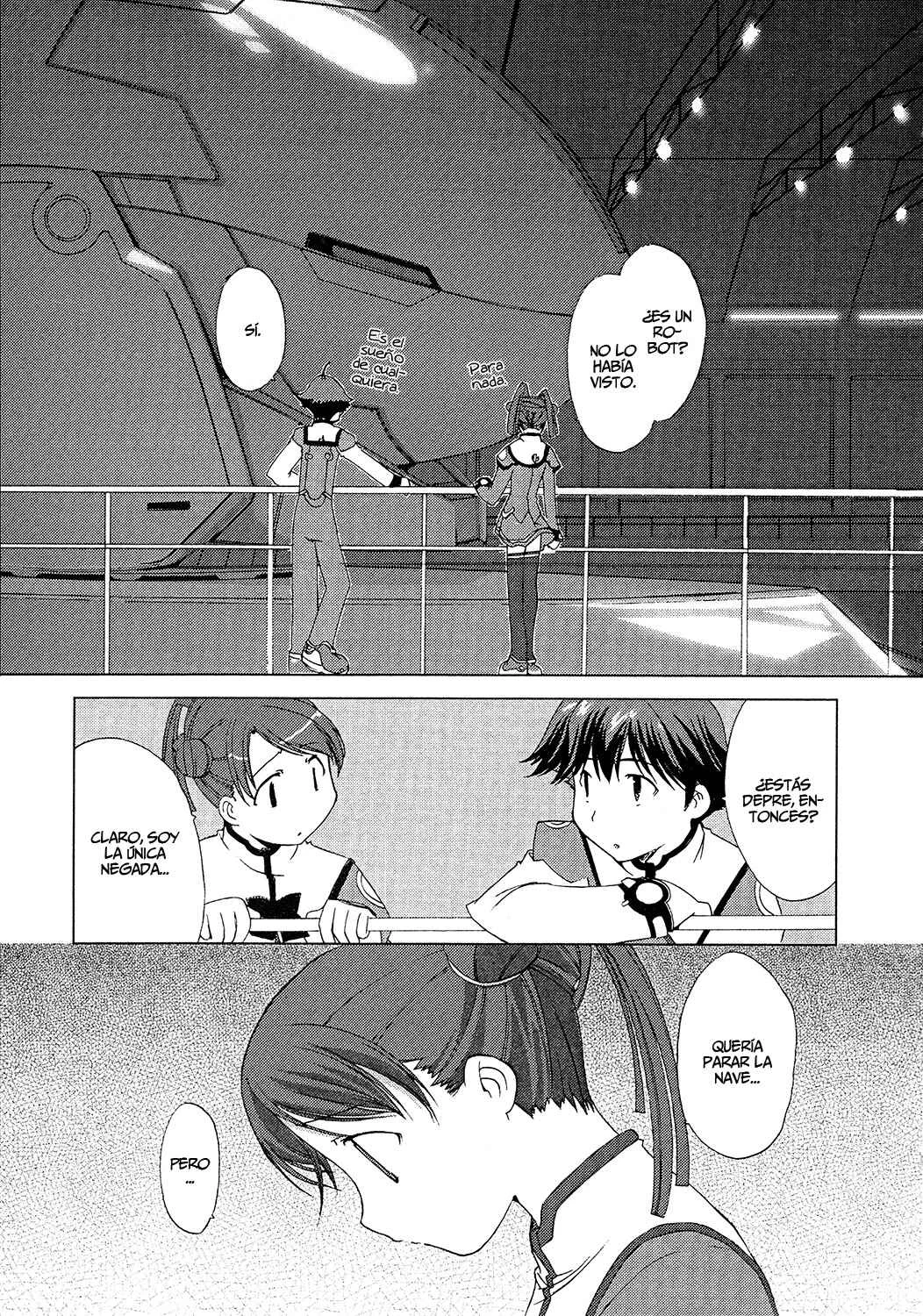 Uchuu no Stellvia Capítulo 4: Me Esforzaré Todo lo que Pueda - Page 18