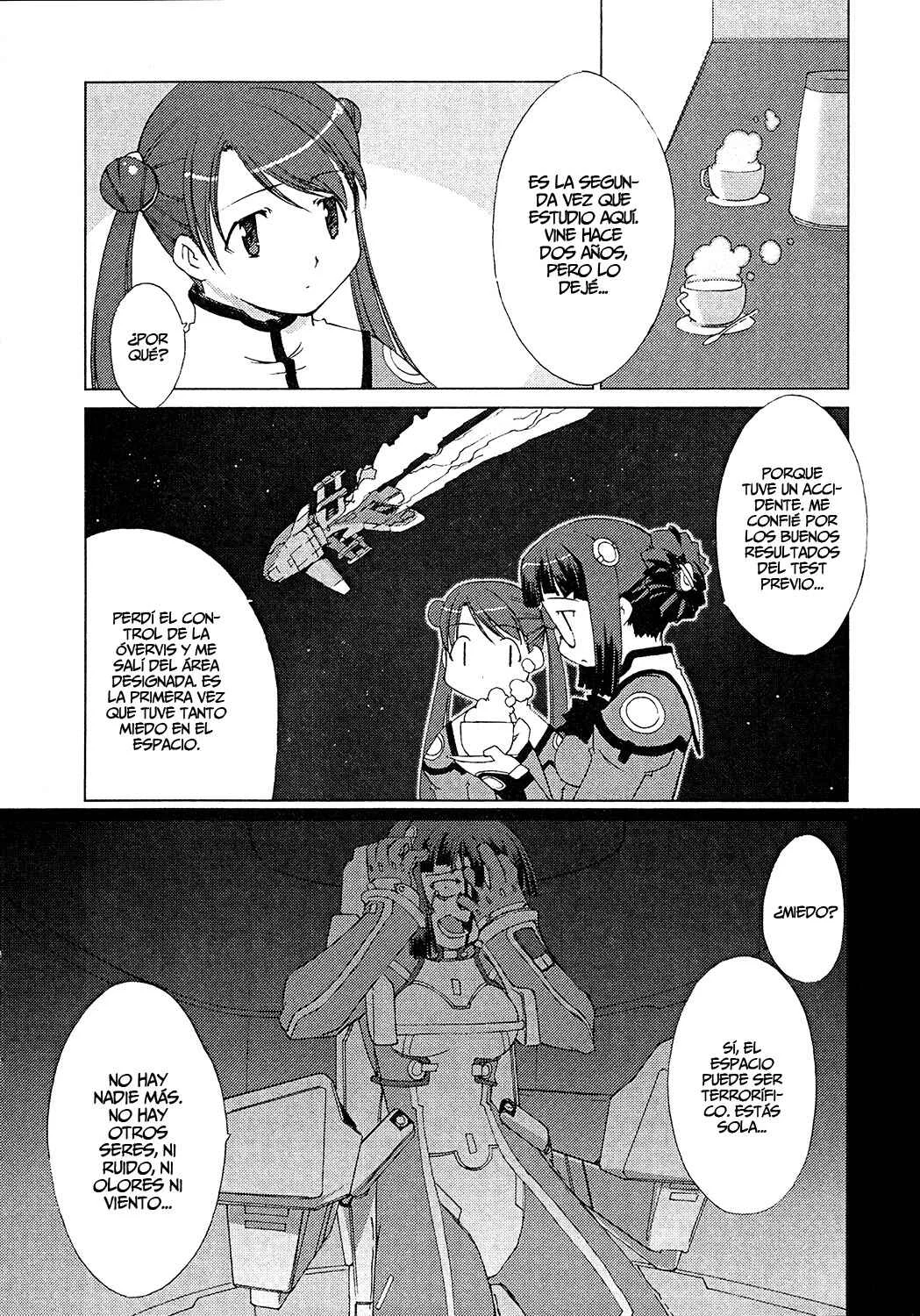 Uchuu no Stellvia Capítulo 4: Me Esforzaré Todo lo que Pueda - Page 22