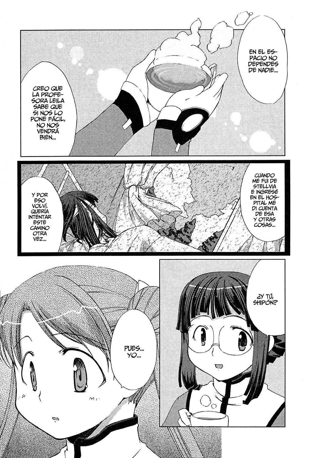 Uchuu no Stellvia Capítulo 4: Me Esforzaré Todo lo que Pueda - Page 23