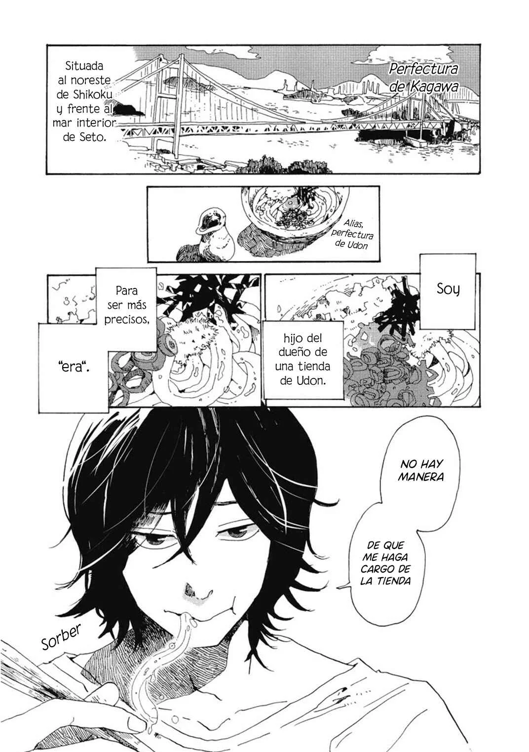 Udon no Kuni no Kin'iro Kemari Capítulo 1: Bukkake Udon - Page 4