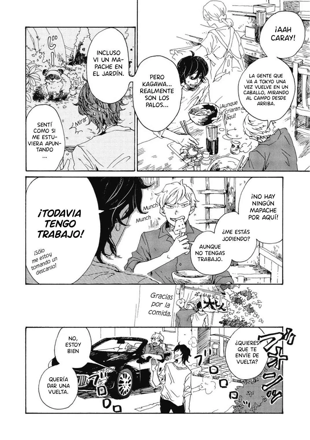 Udon no Kuni no Kin'iro Kemari Capítulo 1: Bukkake Udon - Page 7