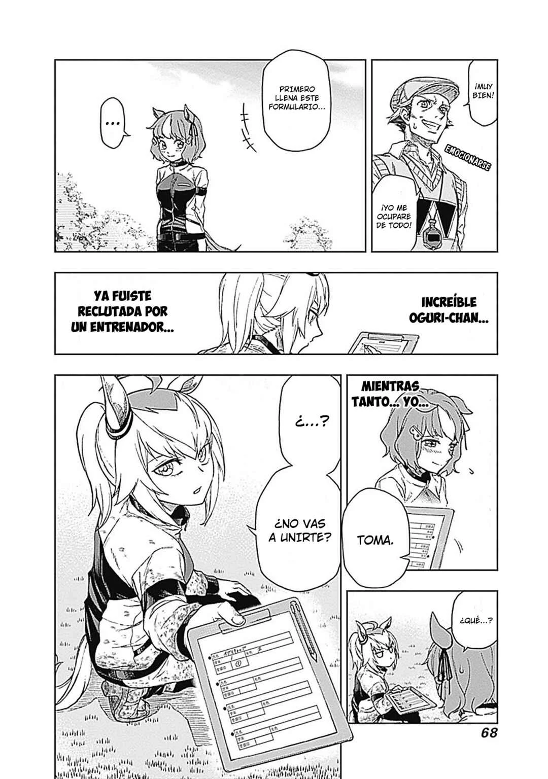 Uma Musume - Cinderella Gray Capítulo 2: Ponme en una Carrera - Page 8
