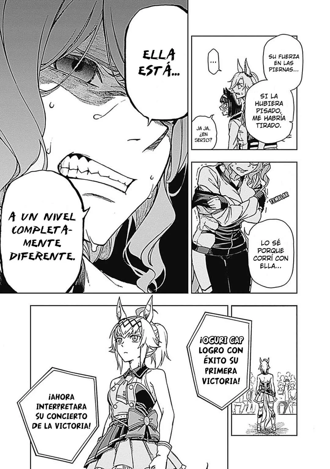 Uma Musume - Cinderella Gray Capítulo 5: Un Nivel Completamente Diferente - Page 15