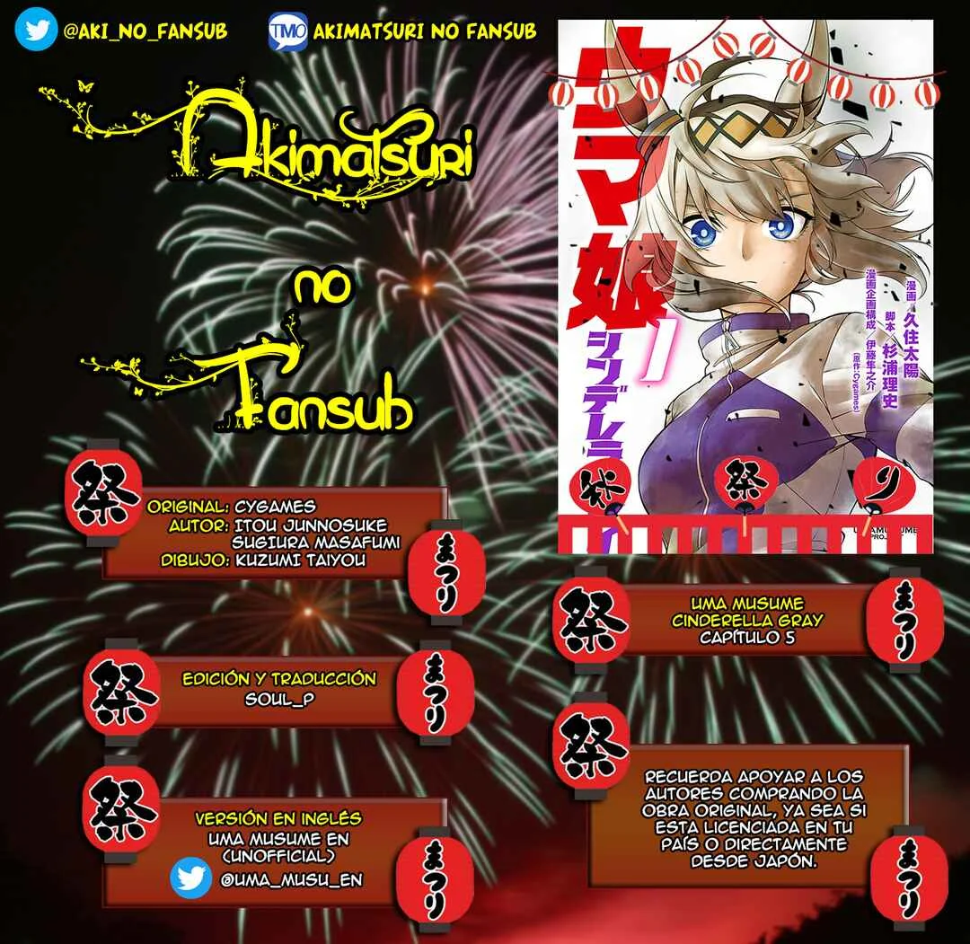Uma Musume - Cinderella Gray Capítulo 5: Un Nivel Completamente Diferente - Page 22