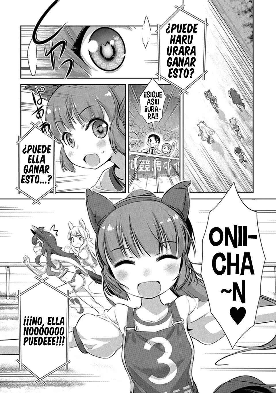 Uma Musume Pretty Derby: Haru Urara Ganbaru! Capítulo 1: ¡Haru Urara haciendo su mejor esfuerzo! - Page 16