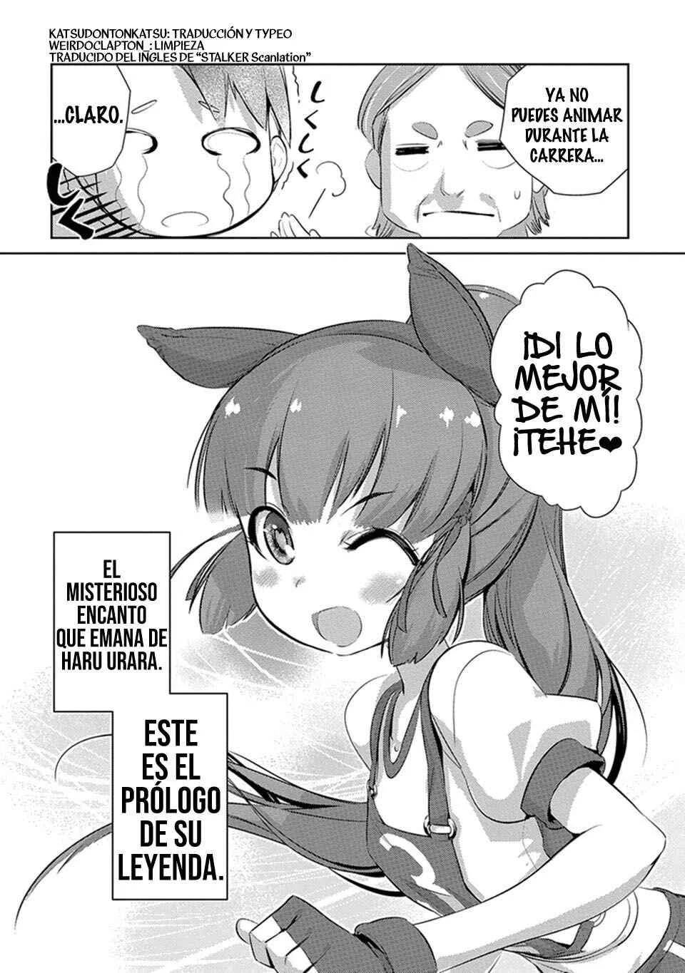 Uma Musume Pretty Derby: Haru Urara Ganbaru! Capítulo 1: ¡Haru Urara haciendo su mejor esfuerzo! - Page 18