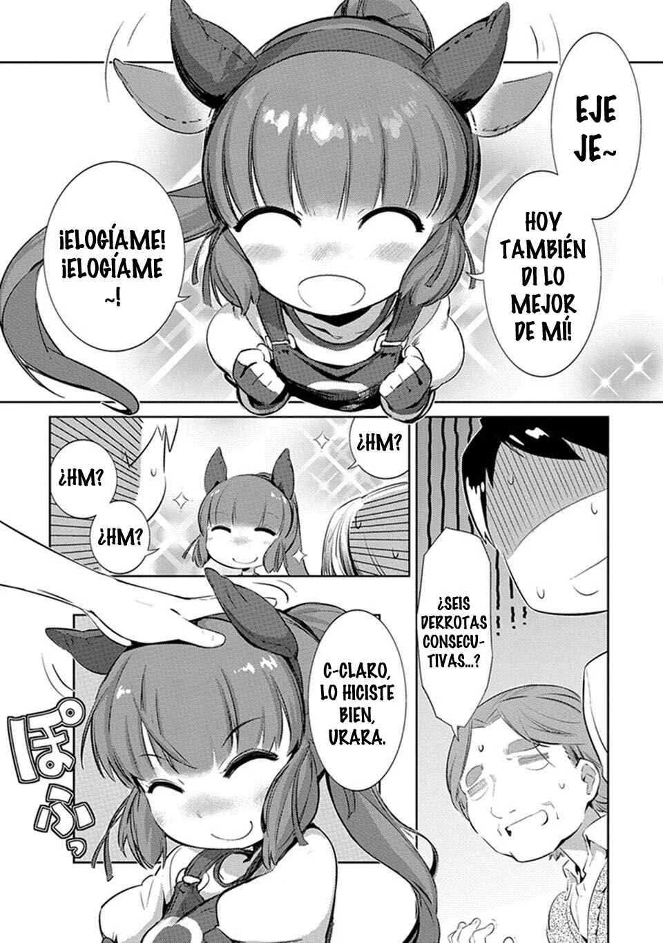 Uma Musume Pretty Derby: Haru Urara Ganbaru! Capítulo 2: ¡¡Malentendido de Haru Urara!! - Page 6