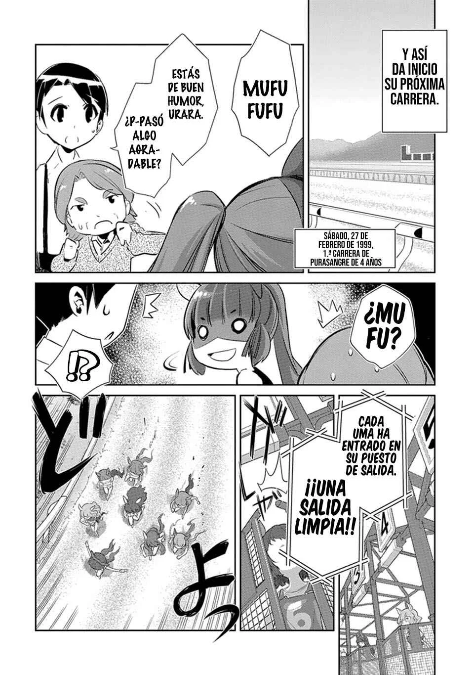 Uma Musume Pretty Derby: Haru Urara Ganbaru! Capítulo 2: ¡¡Malentendido de Haru Urara!! - Page 16