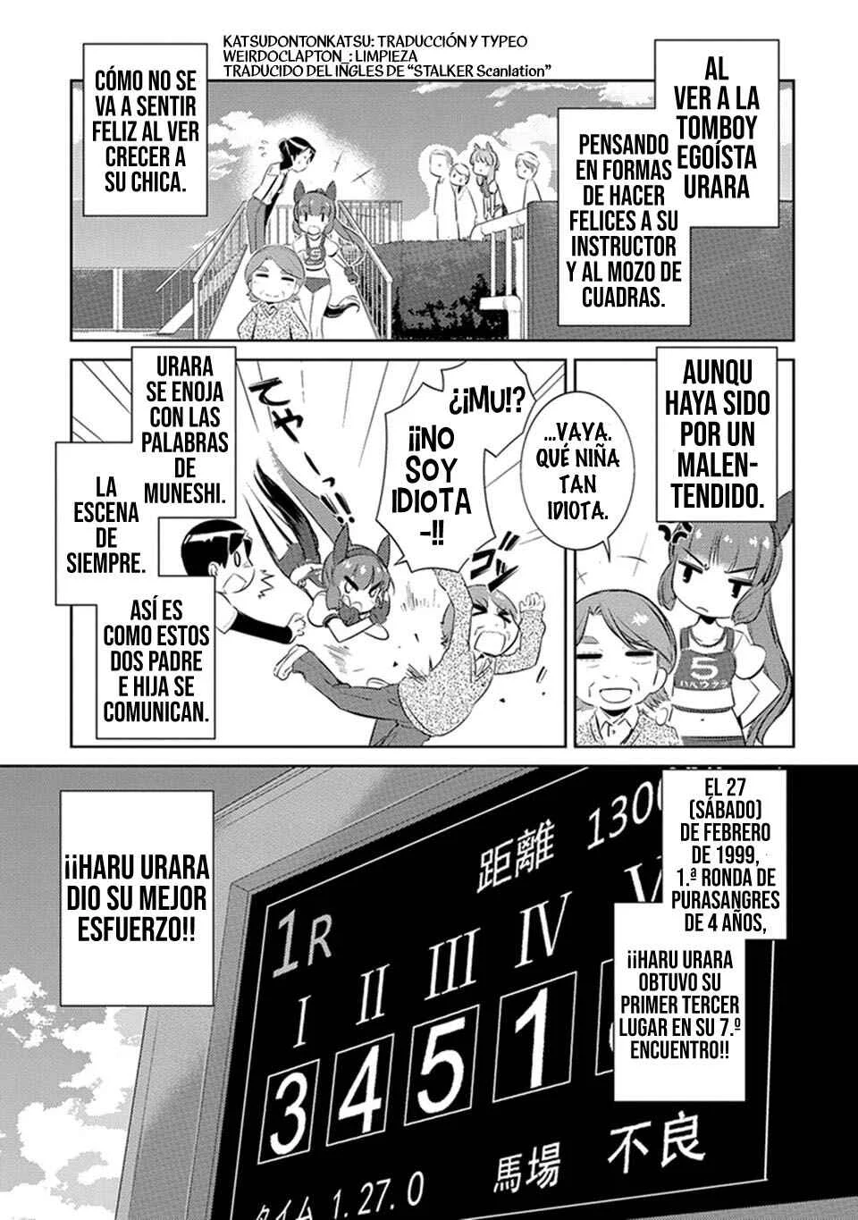 Uma Musume Pretty Derby: Haru Urara Ganbaru! Capítulo 2: ¡¡Malentendido de Haru Urara!! - Page 19