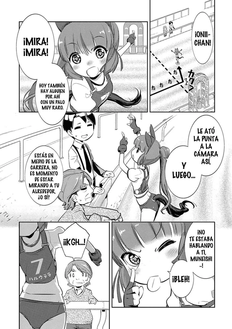 Uma Musume Pretty Derby: Haru Urara Ganbaru! Capítulo 3: ¡Aquí está Haru Urara! - Page 5