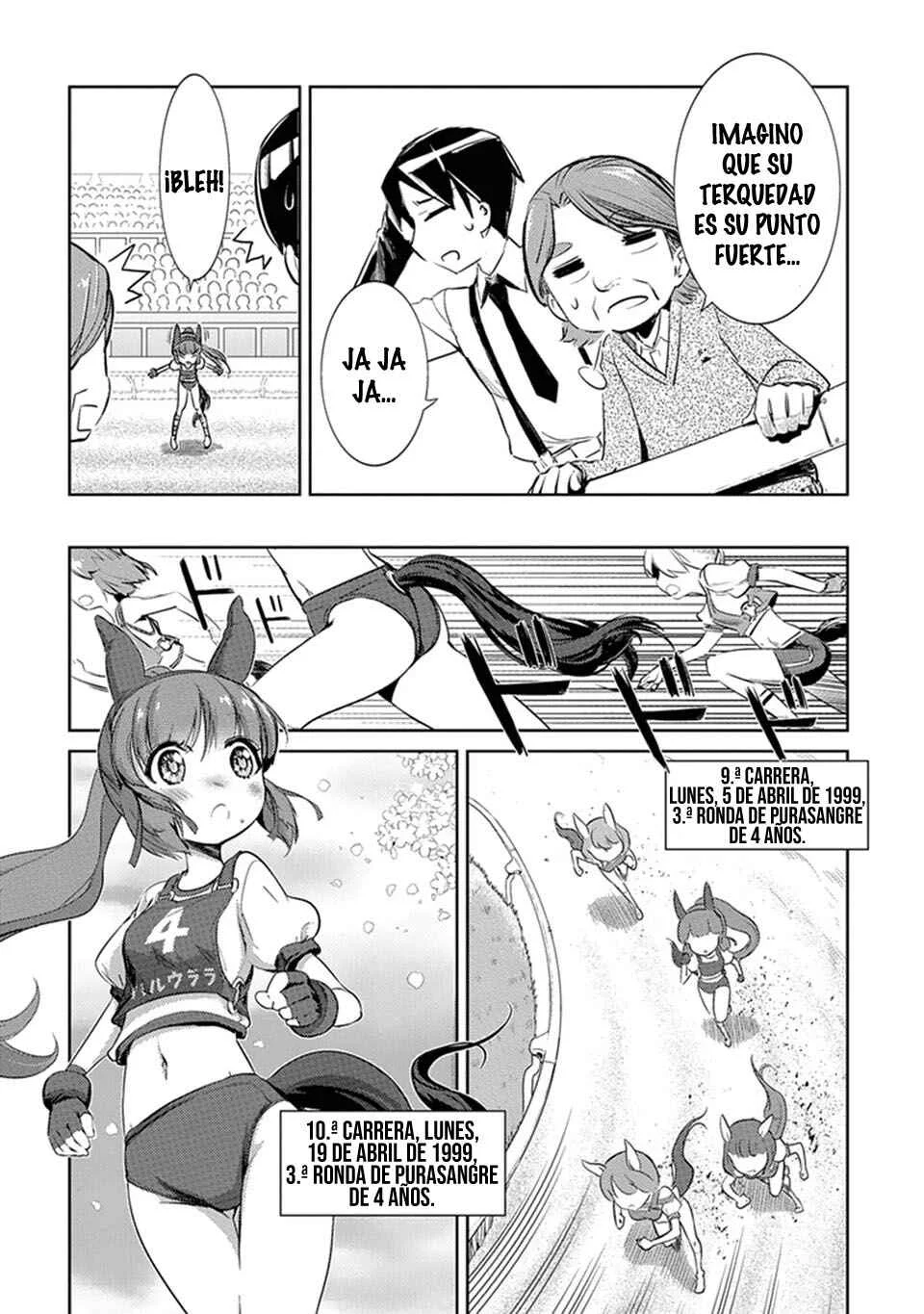 Uma Musume Pretty Derby: Haru Urara Ganbaru! Capítulo 3: ¡Aquí está Haru Urara! - Page 6