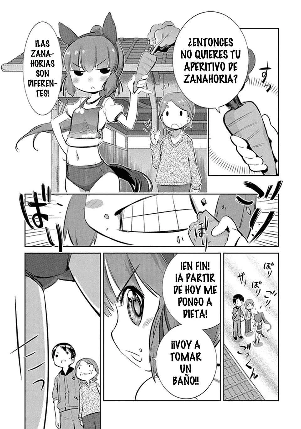 Uma Musume Pretty Derby: Haru Urara Ganbaru! Capítulo 3: ¡Aquí está Haru Urara! - Page 9