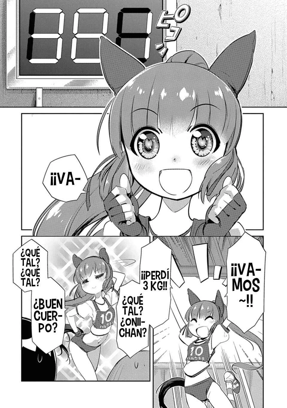 Uma Musume Pretty Derby: Haru Urara Ganbaru! Capítulo 3: ¡Aquí está Haru Urara! - Page 12