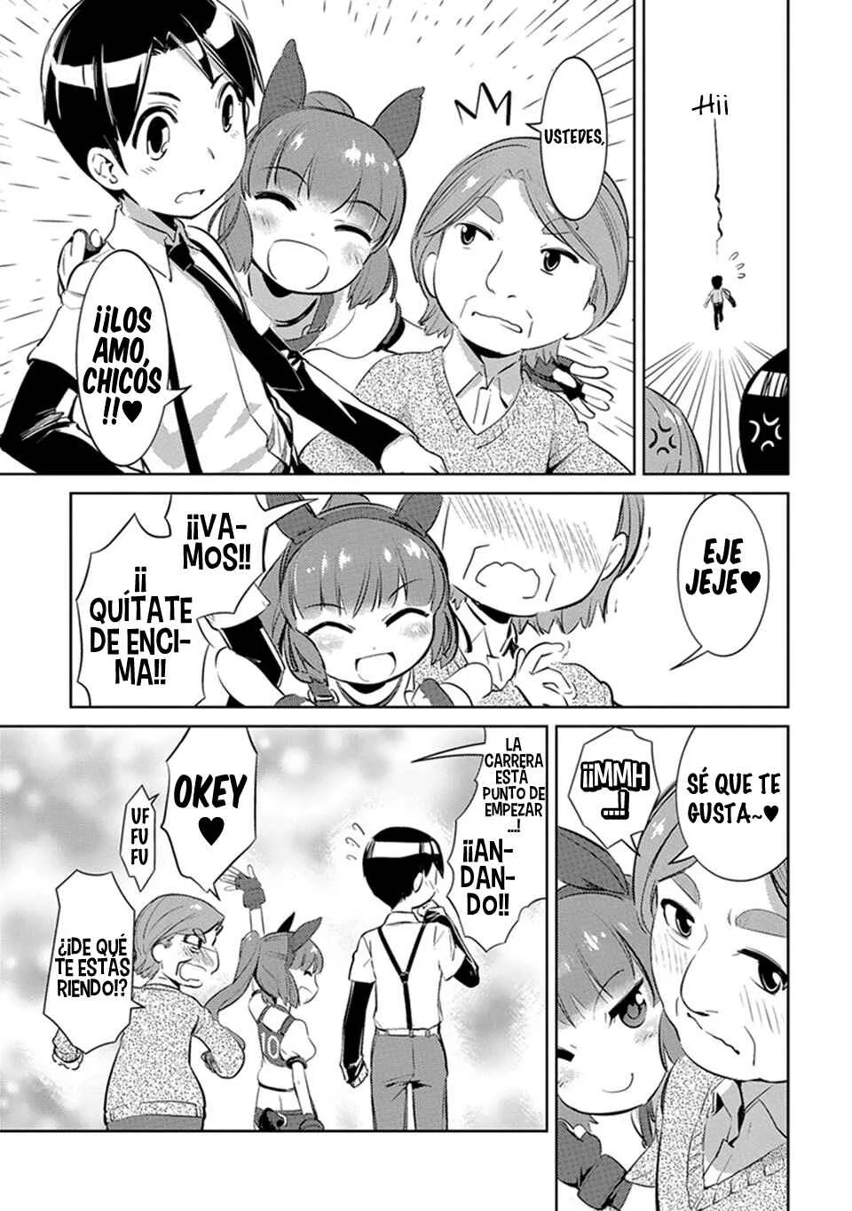 Uma Musume Pretty Derby: Haru Urara Ganbaru! Capítulo 3: ¡Aquí está Haru Urara! - Page 19