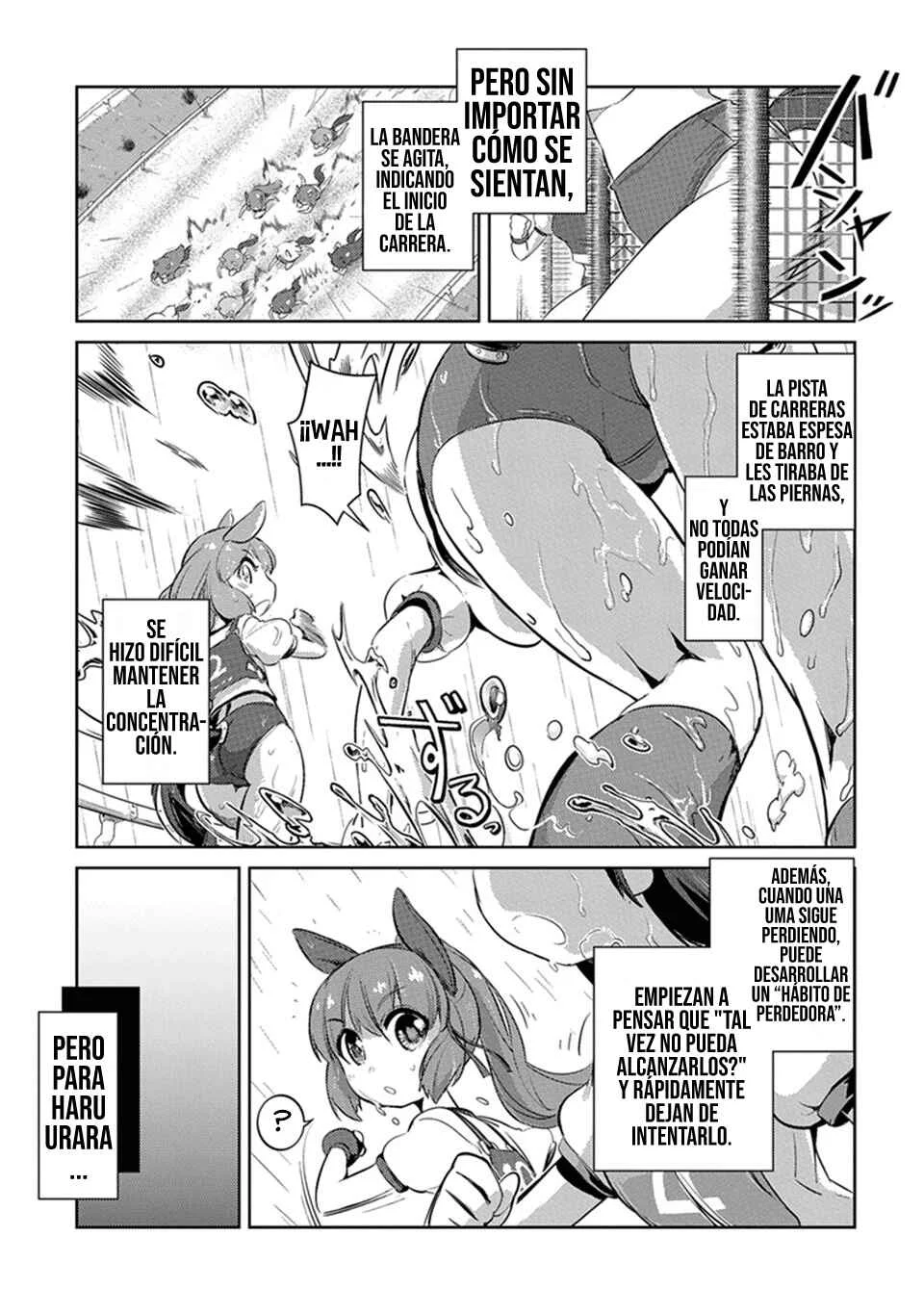Uma Musume Pretty Derby: Haru Urara Ganbaru! Capítulo 3: ¡Aquí está Haru Urara! - Page 21