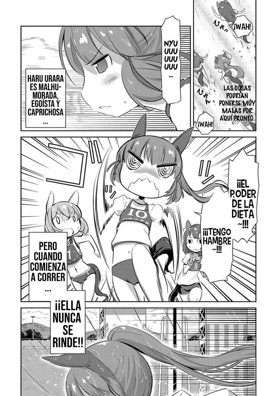 Uma Musume Pretty Derby: Haru Urara Ganbaru! Capítulo 3: ¡Aquí está Haru Urara! - Page 22