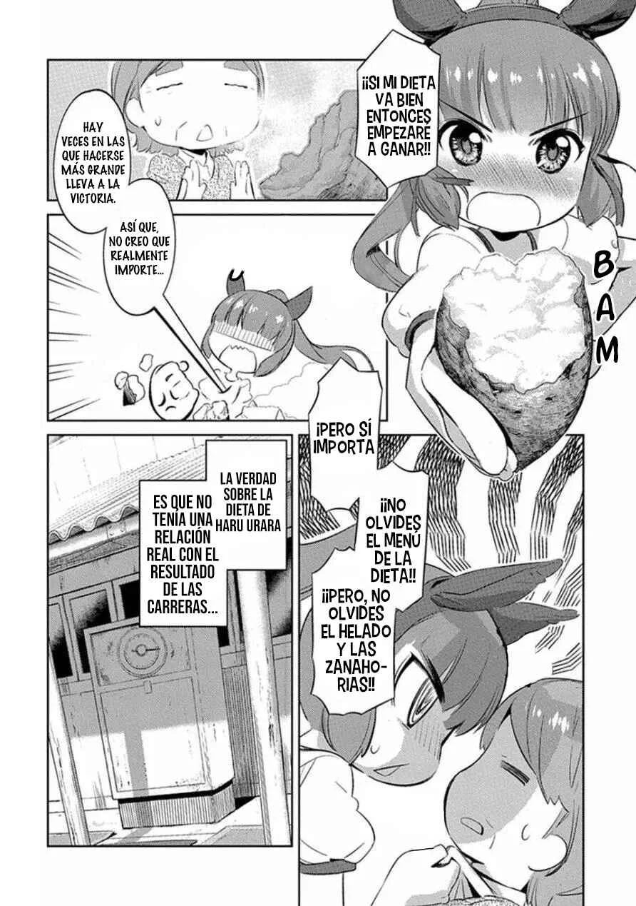 Uma Musume Pretty Derby: Haru Urara Ganbaru! Capítulo 5: ¡Haru Urara está a dieta! - Page 6