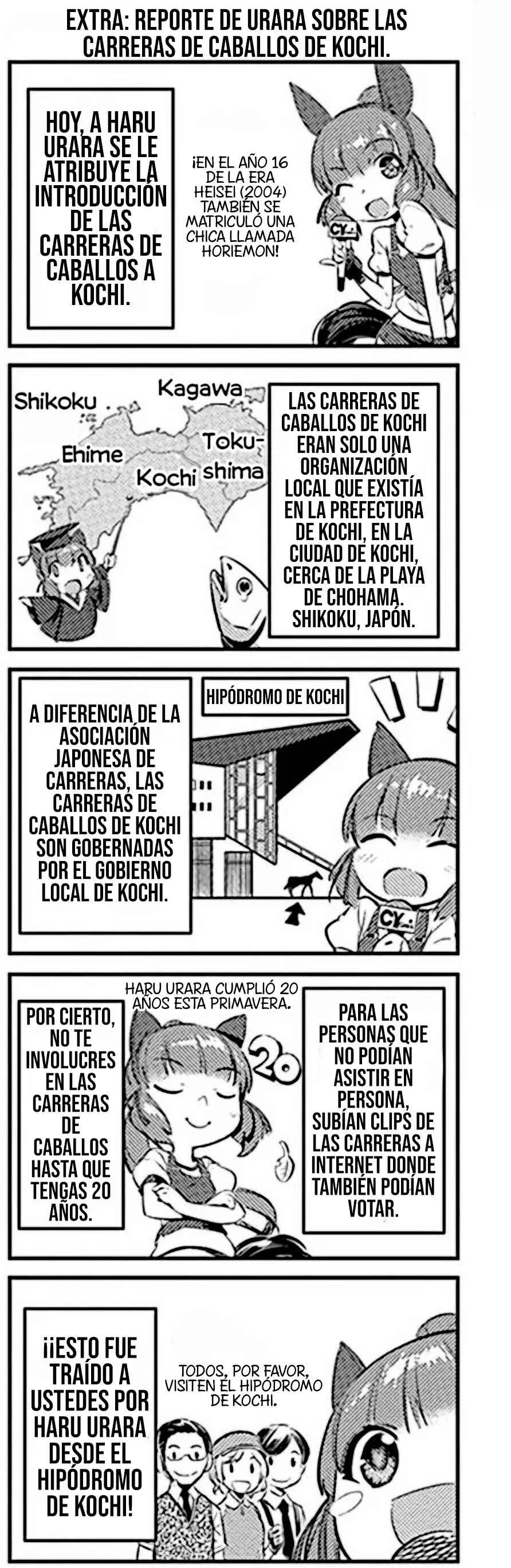 Uma Musume Pretty Derby: Haru Urara Ganbaru! Capítulo 5: ¡Haru Urara está a dieta! - Page 12