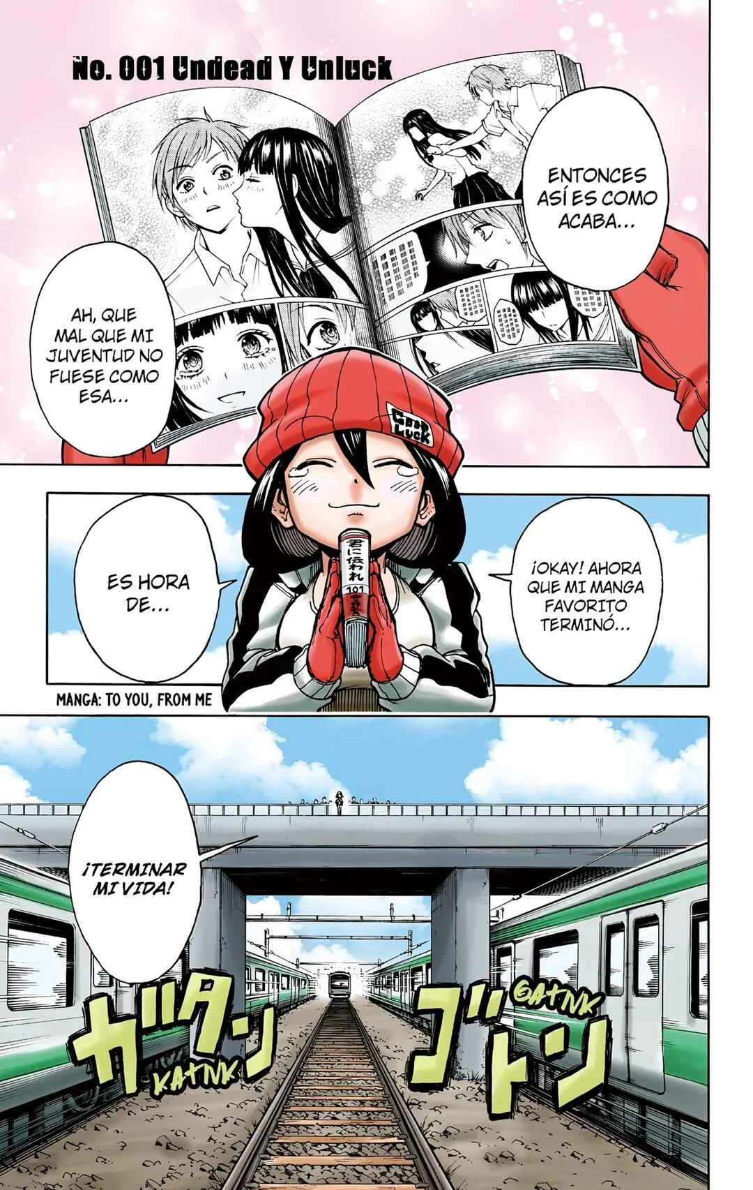 Undead Unluck (Official Colored) Capítulo 1 - Page 7