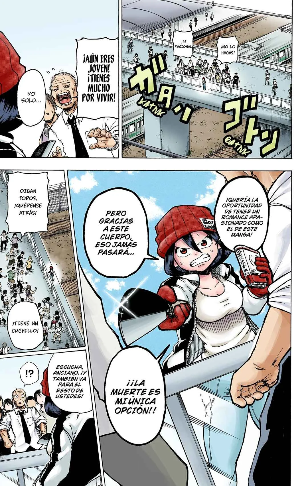 Undead Unluck (Official Colored) Capítulo 1 - Page 10