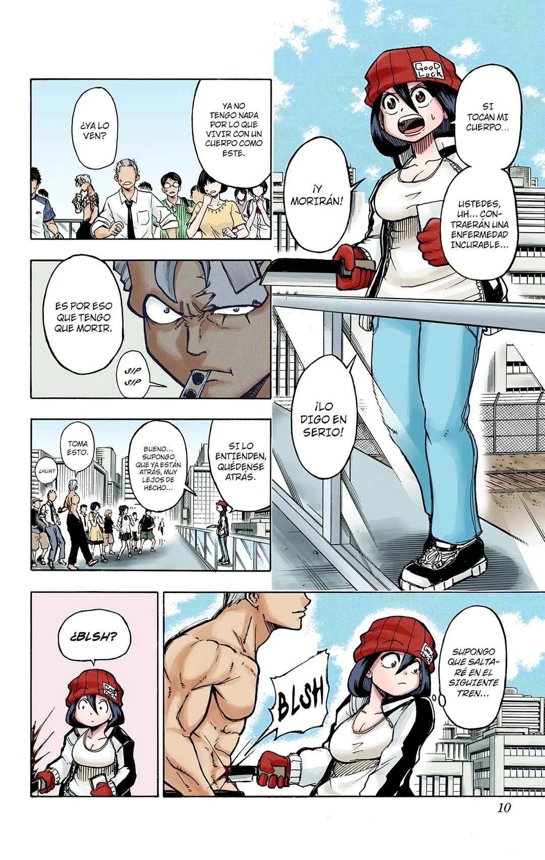 Undead Unluck (Official Colored) Capítulo 1 - Page 11
