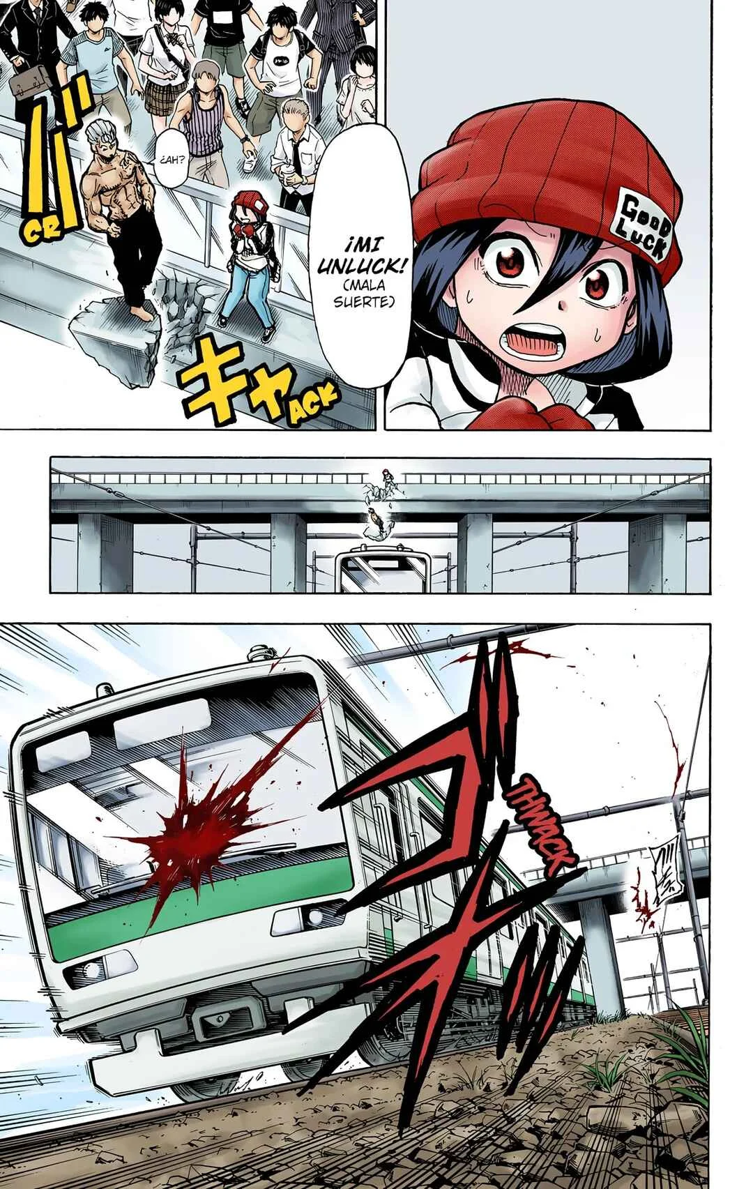 Undead Unluck (Official Colored) Capítulo 1 - Page 14
