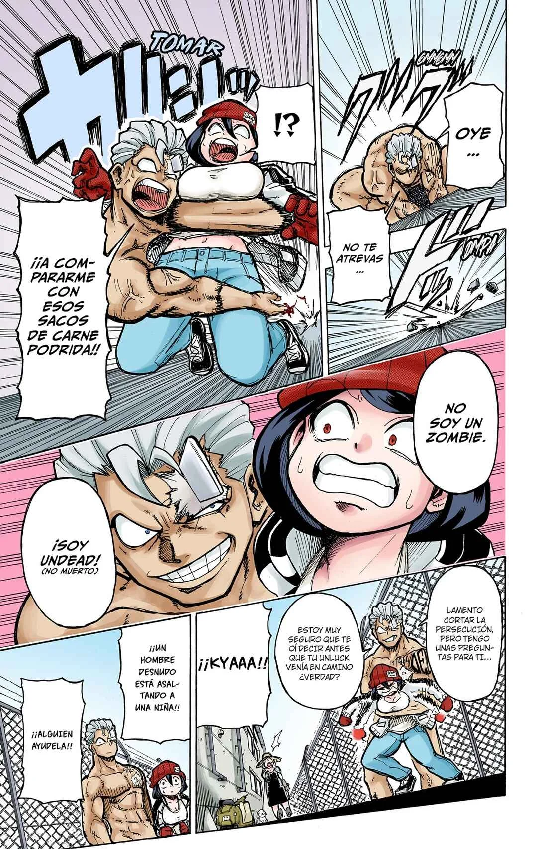 Undead Unluck (Official Colored) Capítulo 1 - Page 18