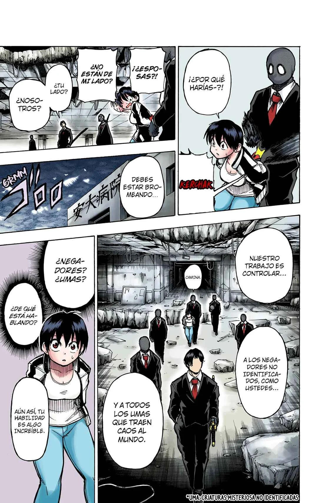 Undead Unluck (Official Colored) Capítulo 1 - Page 38