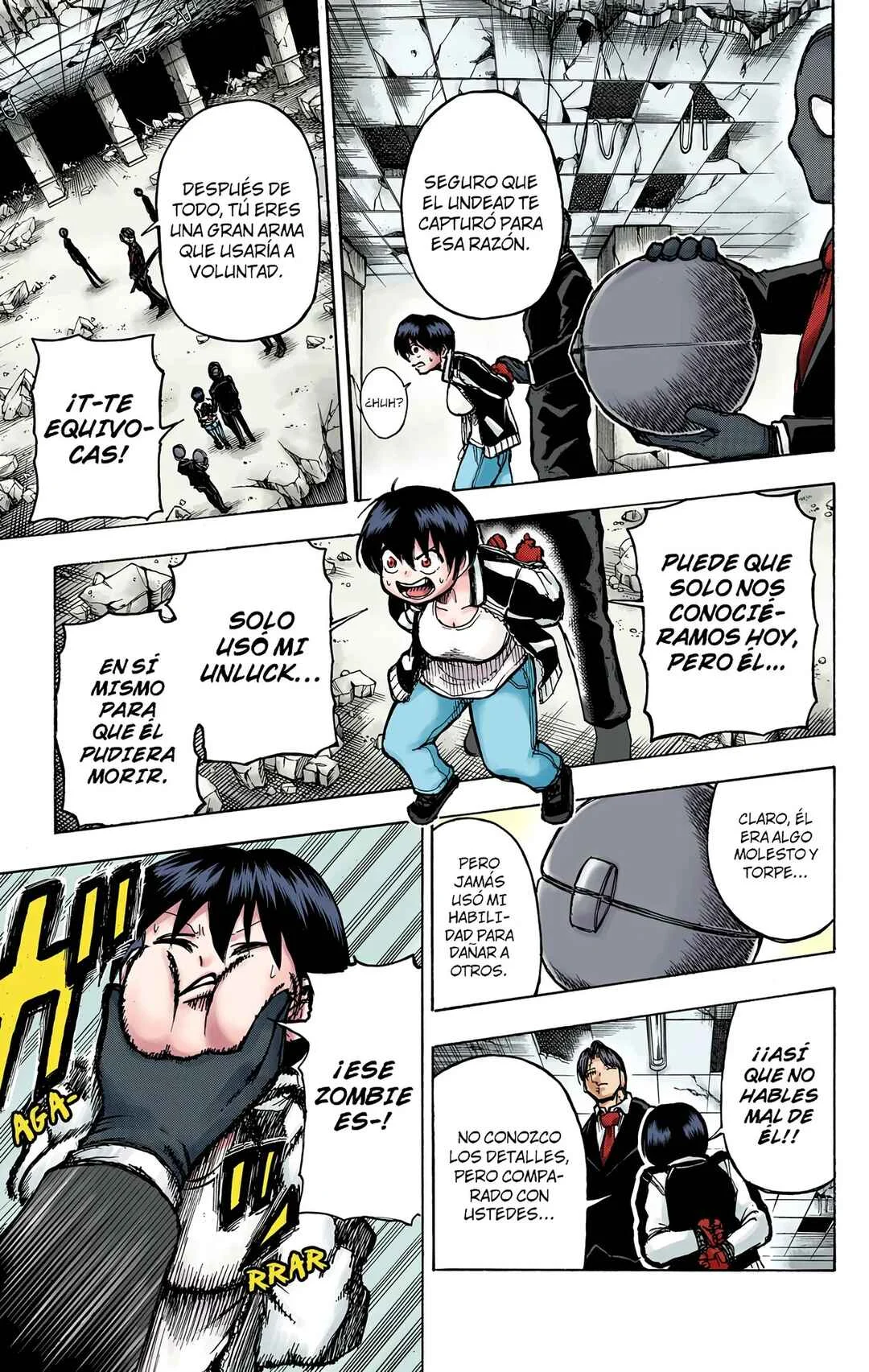 Undead Unluck (Official Colored) Capítulo 1 - Page 40