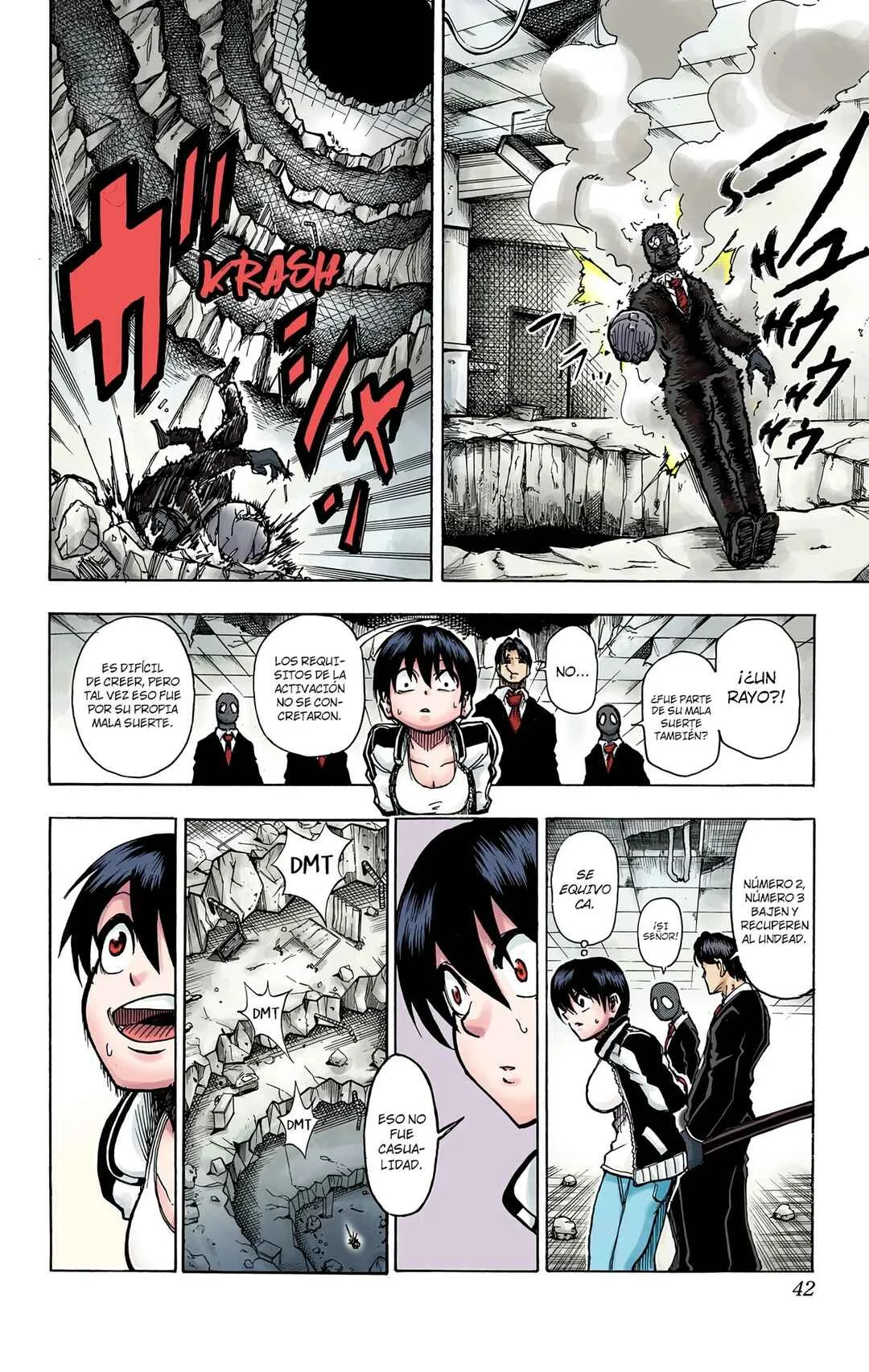 Undead Unluck (Official Colored) Capítulo 1 - Page 43