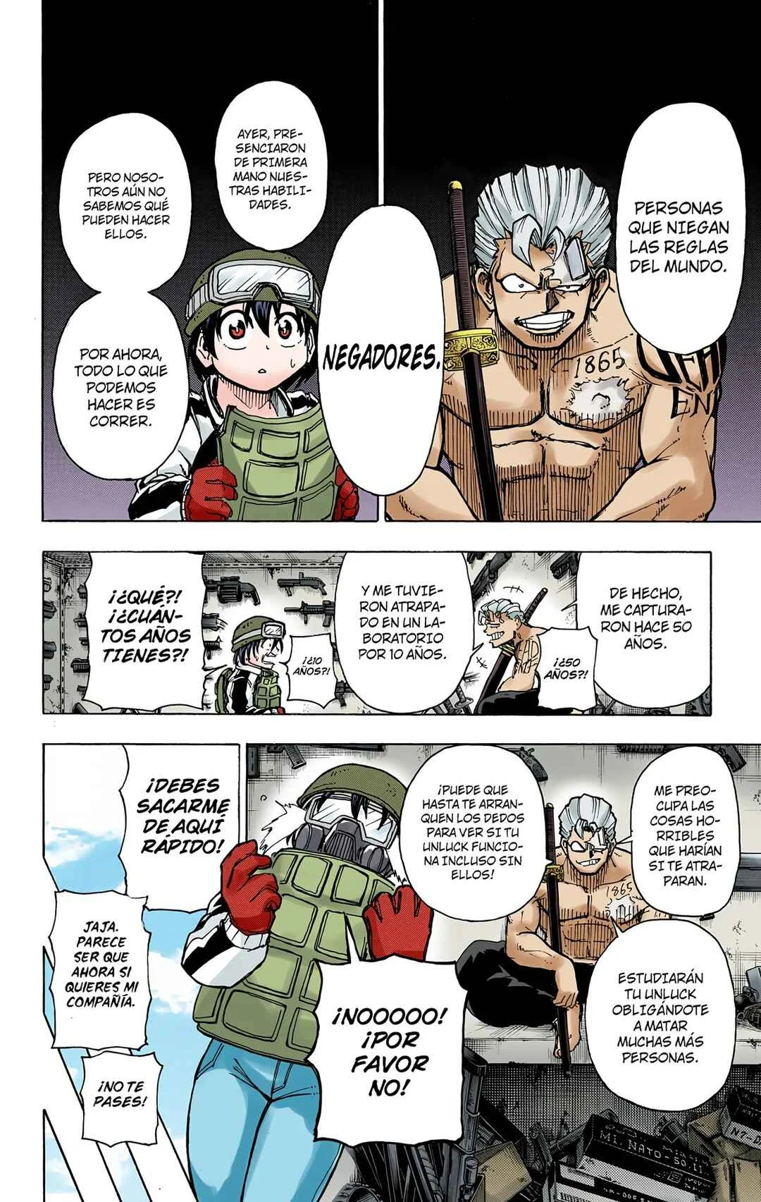 Undead Unluck (Official Colored) Capítulo 2 - Page 9