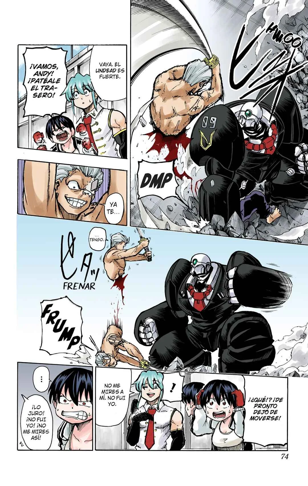 Undead Unluck (Official Colored) Capítulo 2 - Page 15