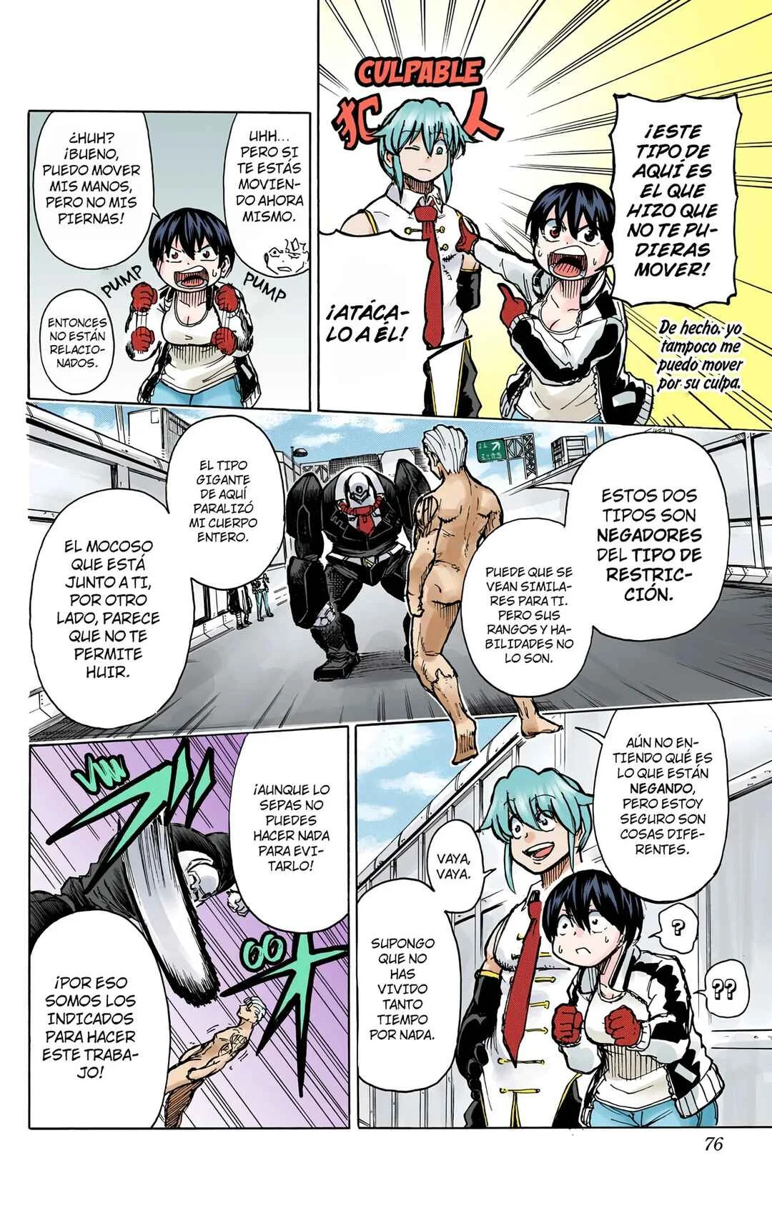 Undead Unluck (Official Colored) Capítulo 2 - Page 17
