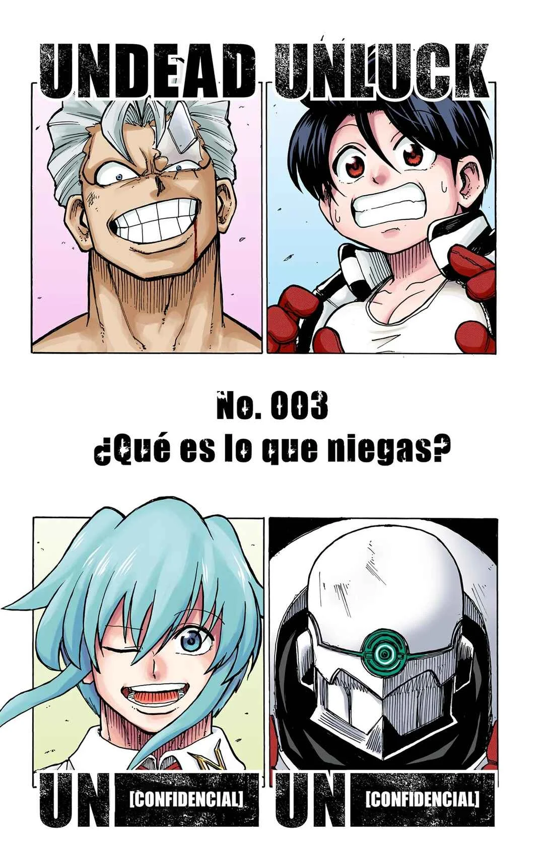 Undead Unluck (Official Colored) Capítulo 3 - Page 2