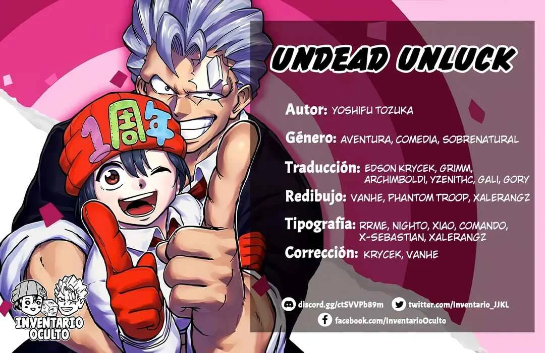 Undead Unluck (Official Colored) Capítulo 4 - Page 1